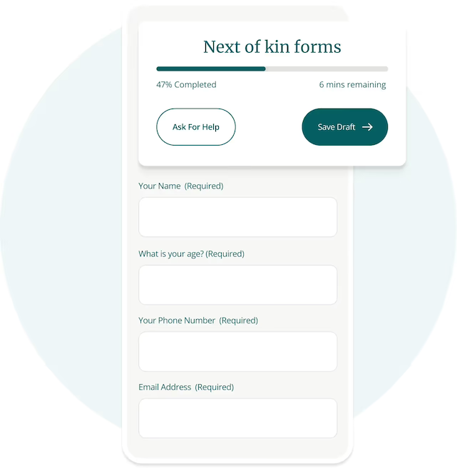 Digital paperwork image